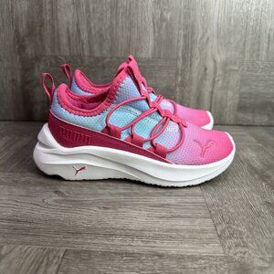 Puma One4All Sugar Rush Kids size 11 Pink Slip On Shoes